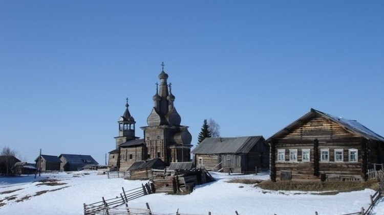 Деревня Кижма